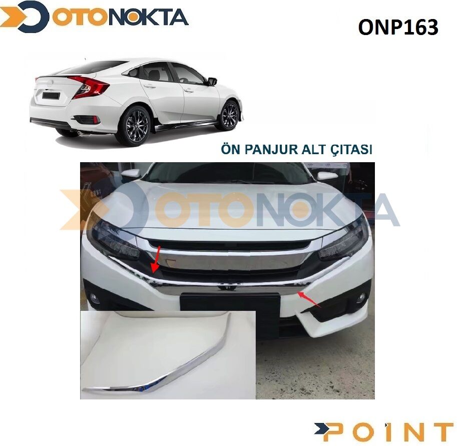 ON PANJUR ALT CITASI KROM CIVIC 2016> ITHAL 17-60