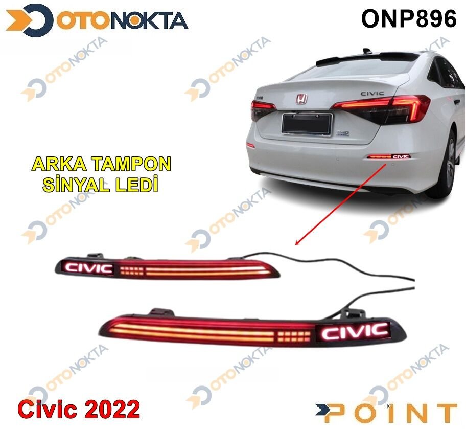 ARKA TAMPON ORJINAL SINYAL LEDLI CIVIC 2022 POINT