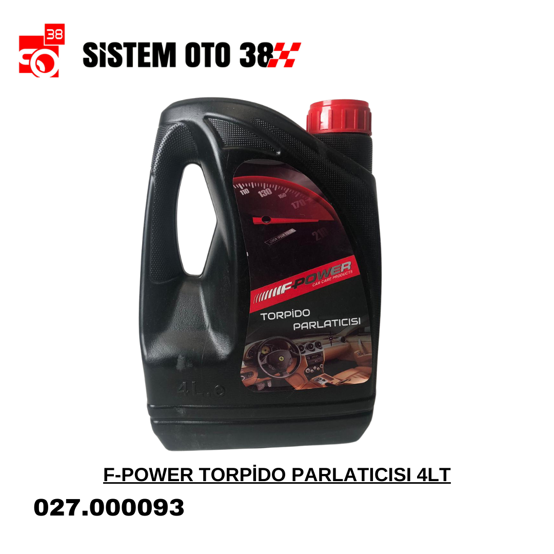 F-POWER TORPİDO PARLATICISI 4LT | | KOZMETİK GRUBU