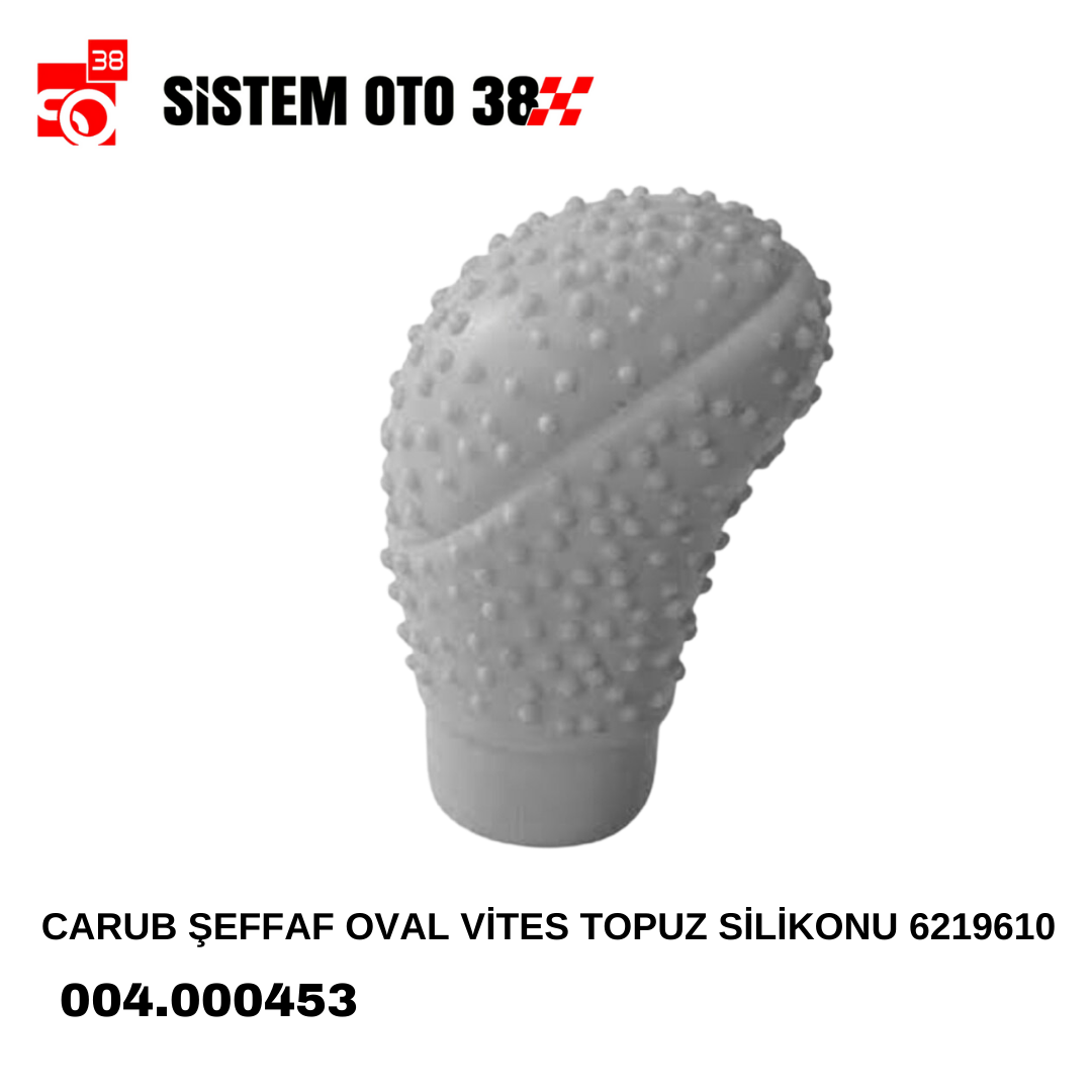 CARUB ŞEFFAF OVAL VİTES TOPUZ SİLİKONU 6219610 | | ARAÇ İÇİ AKSESUARLAR