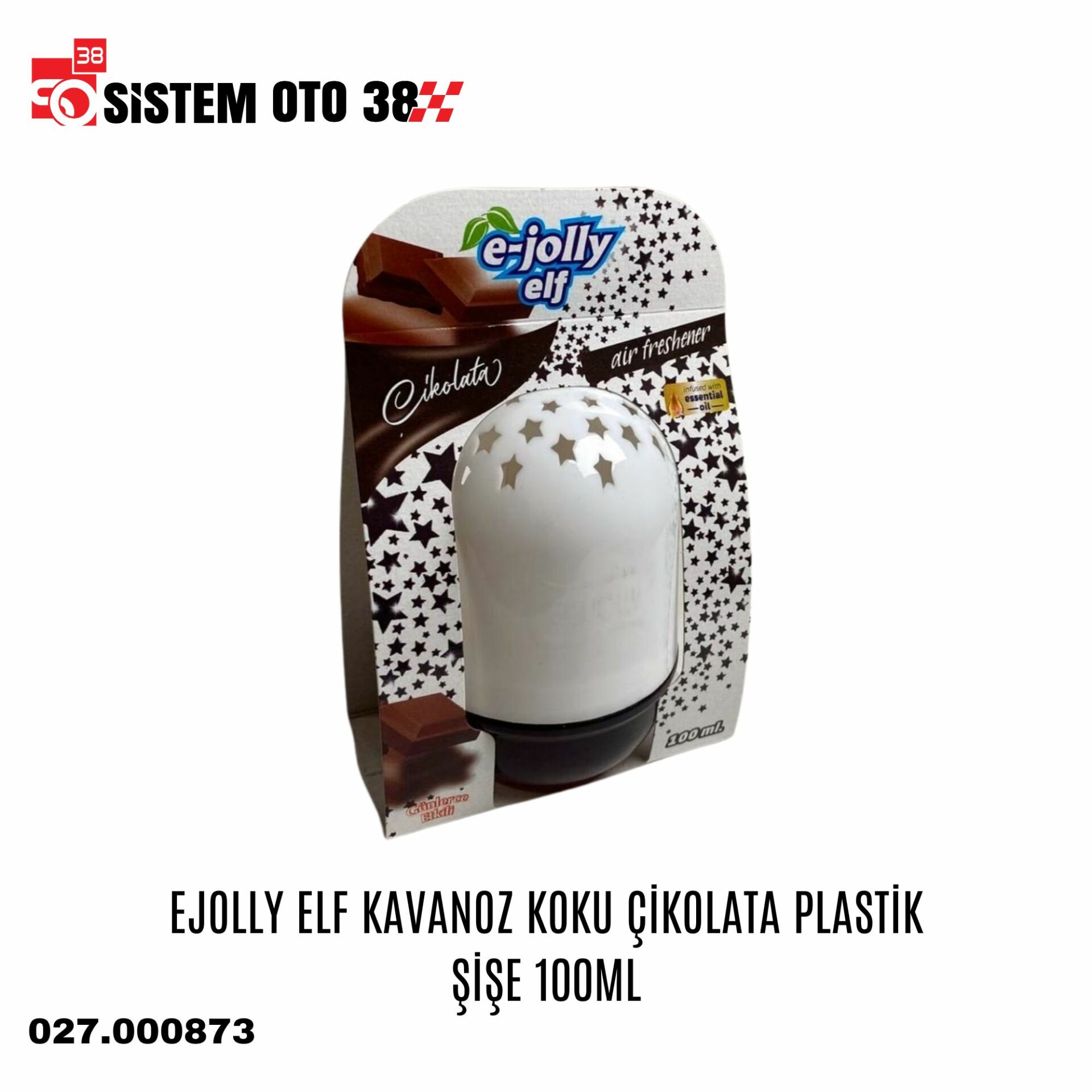 EJOLLY ELF KAVANOZ KOKU ÇİKOLAT PLASTİK ŞİŞE 100ML | | KOZMETİK GRUBU