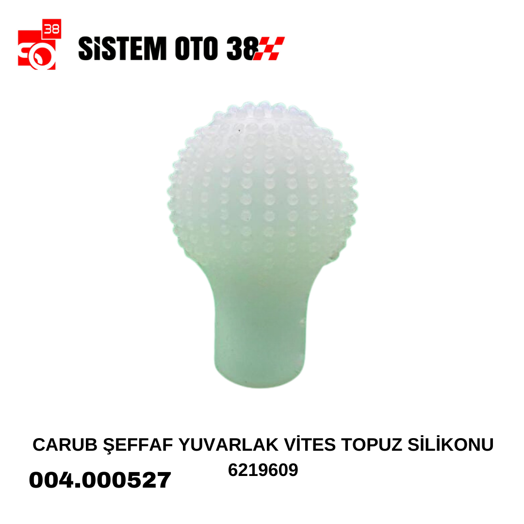 CARUB ŞEFFAF YUVARLAK VİTES TOPUZ SİLİKONU 6219609 | | ARAÇ İÇİ AKSESUARLAR
