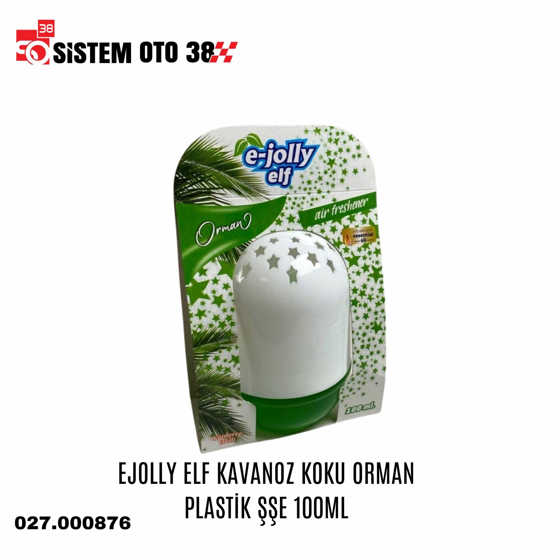 EJOLLY ELF KAVANOZ KOKU ORMAN PLASTİK ŞŞE 100ML | | KOZMETİK GRUBU