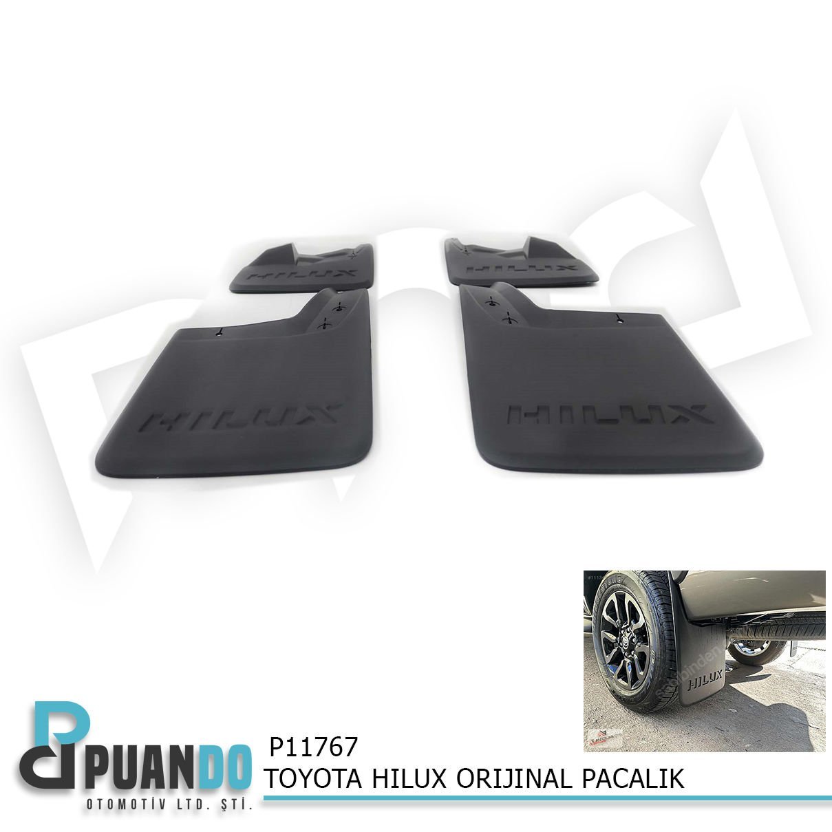 TOYOTA HILUX ORIJINAL PACALIK
