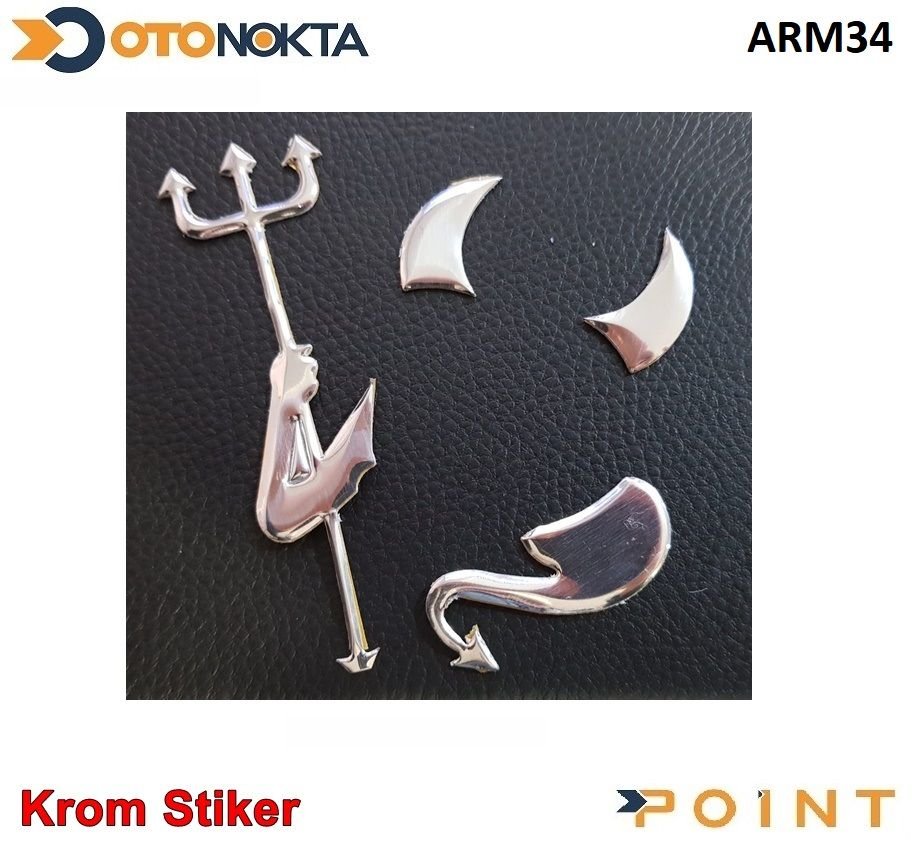 STICKER ARMA SEYTAN LOGOLAR ICIN