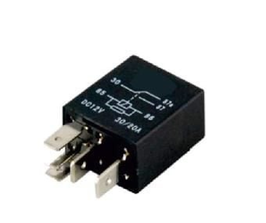 ROLE MICRO 12V 4 UÇLU 20A