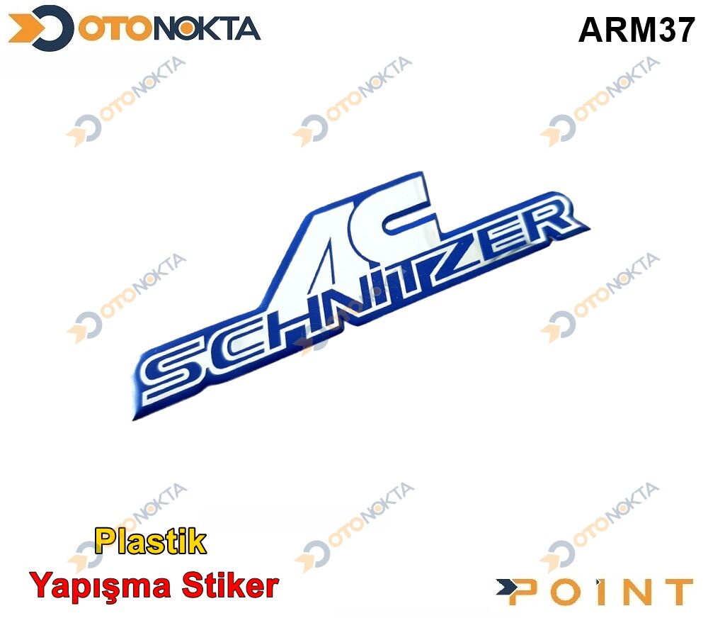 ARMA STICKER YAPISMA AC SCHNITZER MAVI
