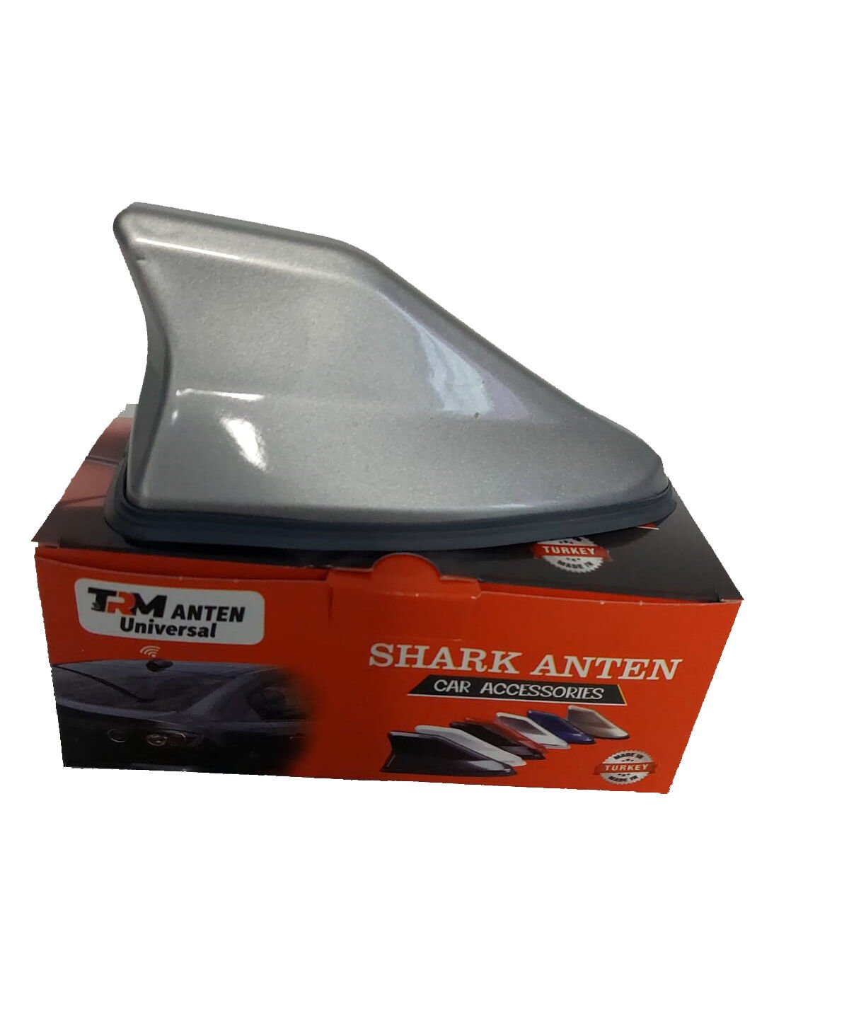 TRM KABLOLU PLASTİK TABANLI BALİNA ANTEN GRİ | | ANTENLER