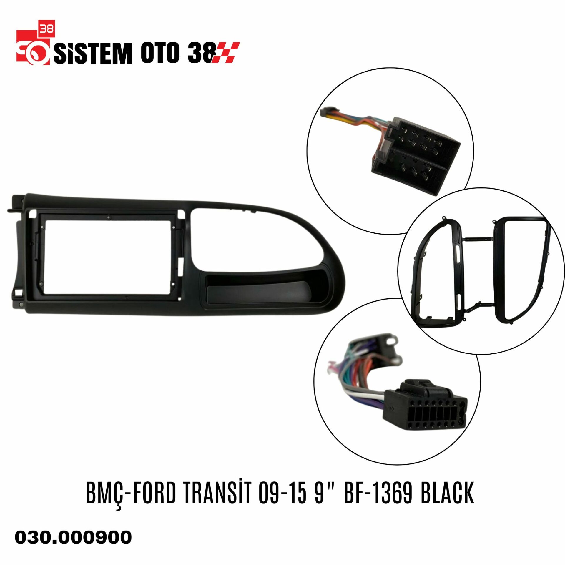 BMÇ-FORD TRANSİT 09-15 9'' BF-1369 BLACK | | MULTİMEDYALAR