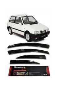 FIAT UNO 90-00 SPORT STYLE MUGEN CAM RÜZGARLIĞI ÖN ARKA | SUNPLEX