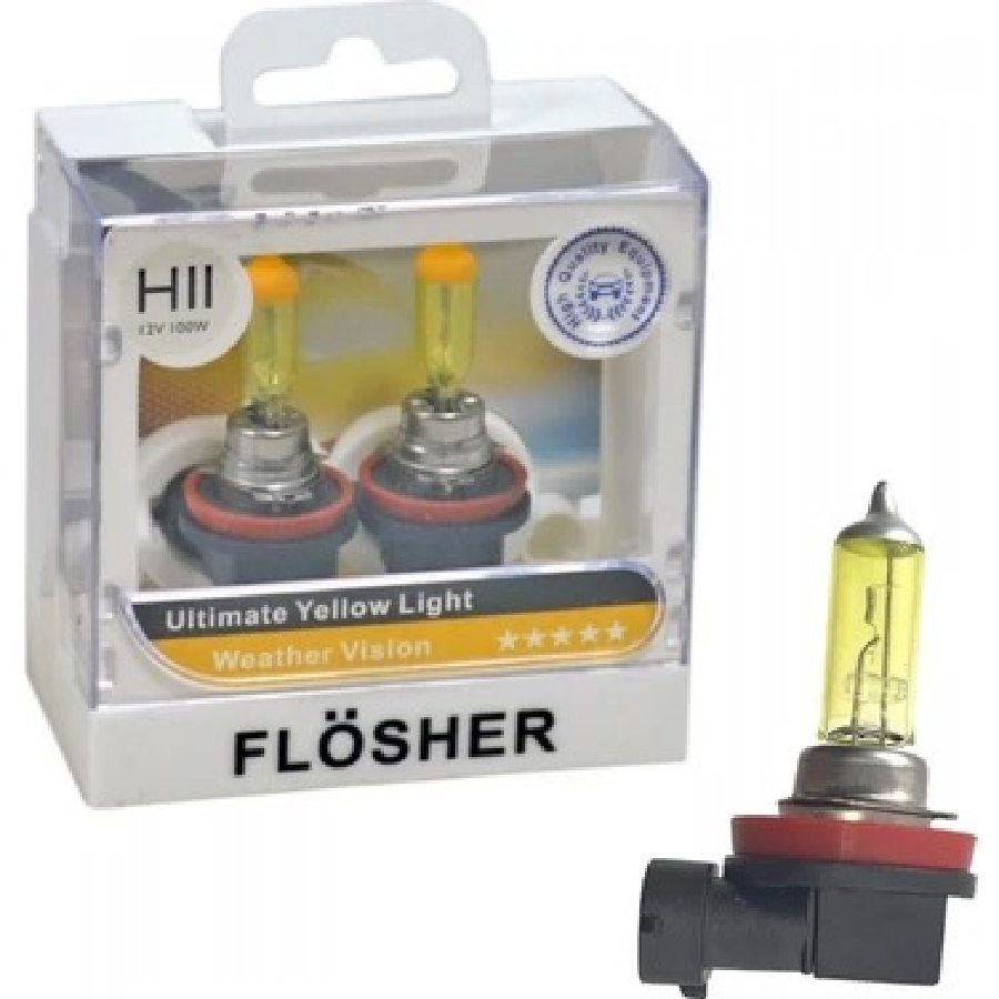 AMPUL(2Lİ) H11 100W SARI IŞIK 12V (CİVCİV)