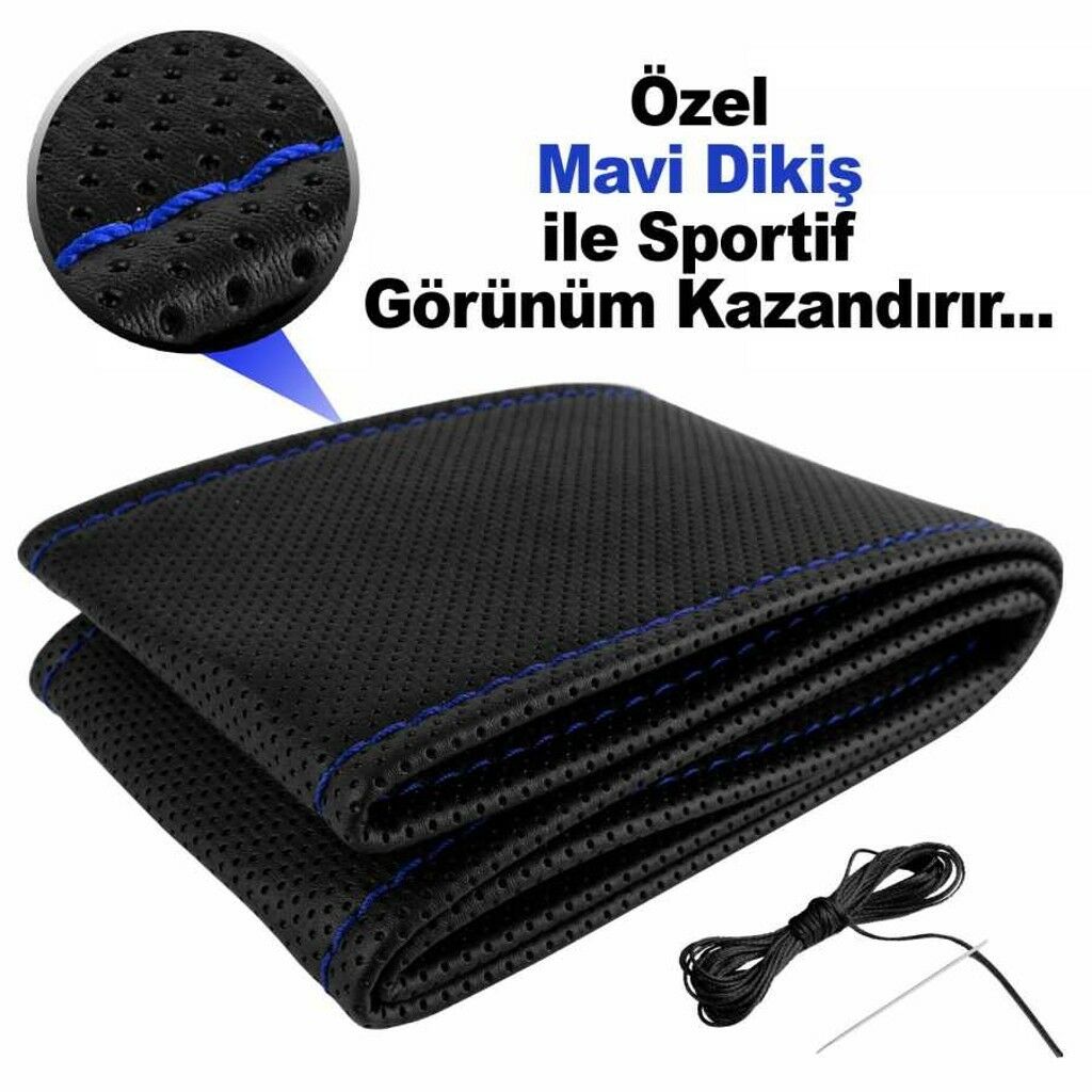 NOKTALI SİYAH MAVİ İP İÇTEN ÖRME D.KILIFI | FOX