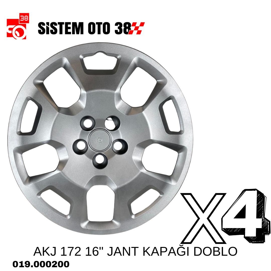 AKJ 172 16'' JANT KAPAĞI DOBLO | | JANT KAPAKLARI