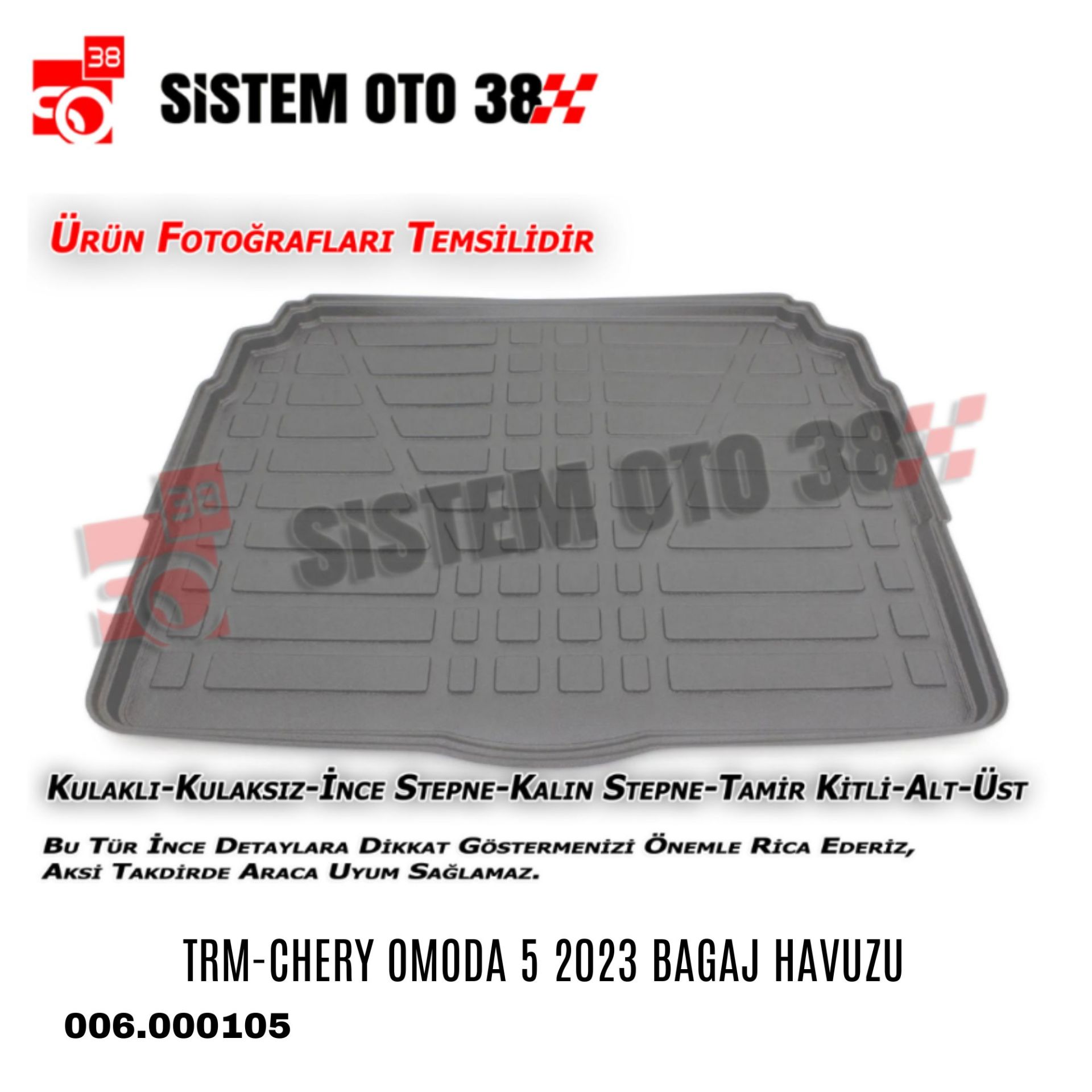TRM-CHERY OMODA 5 2023 BAGAJ HAVUZU | | BAGAJ HAVUZLARI
