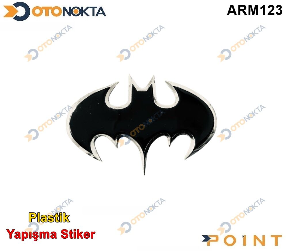 ARMA STICKER BATMAN 1 SIYAH