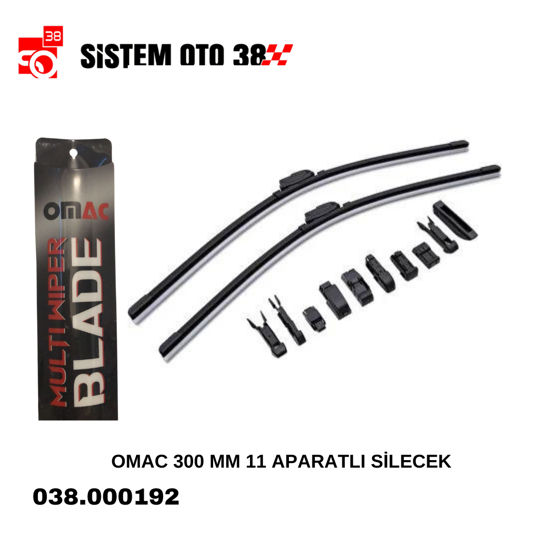OMAC 300 MM 11 APARATLI SİLECEK | | SİLECEKLER