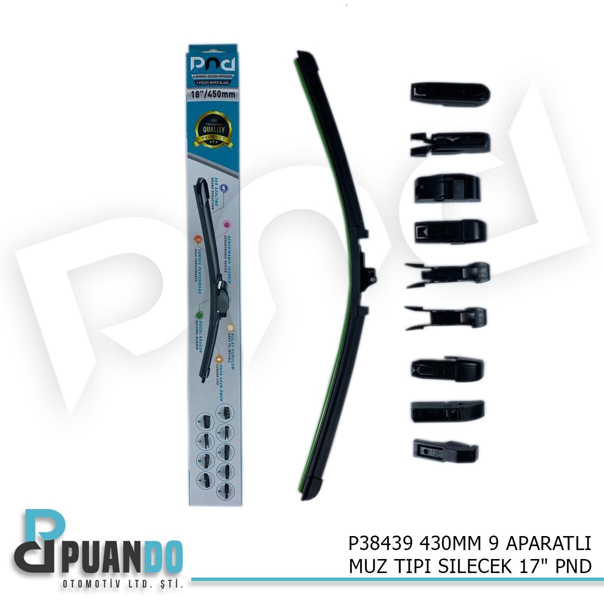 430MM 10 APARATLI MUZ TIPI SILECEK 17'' PND