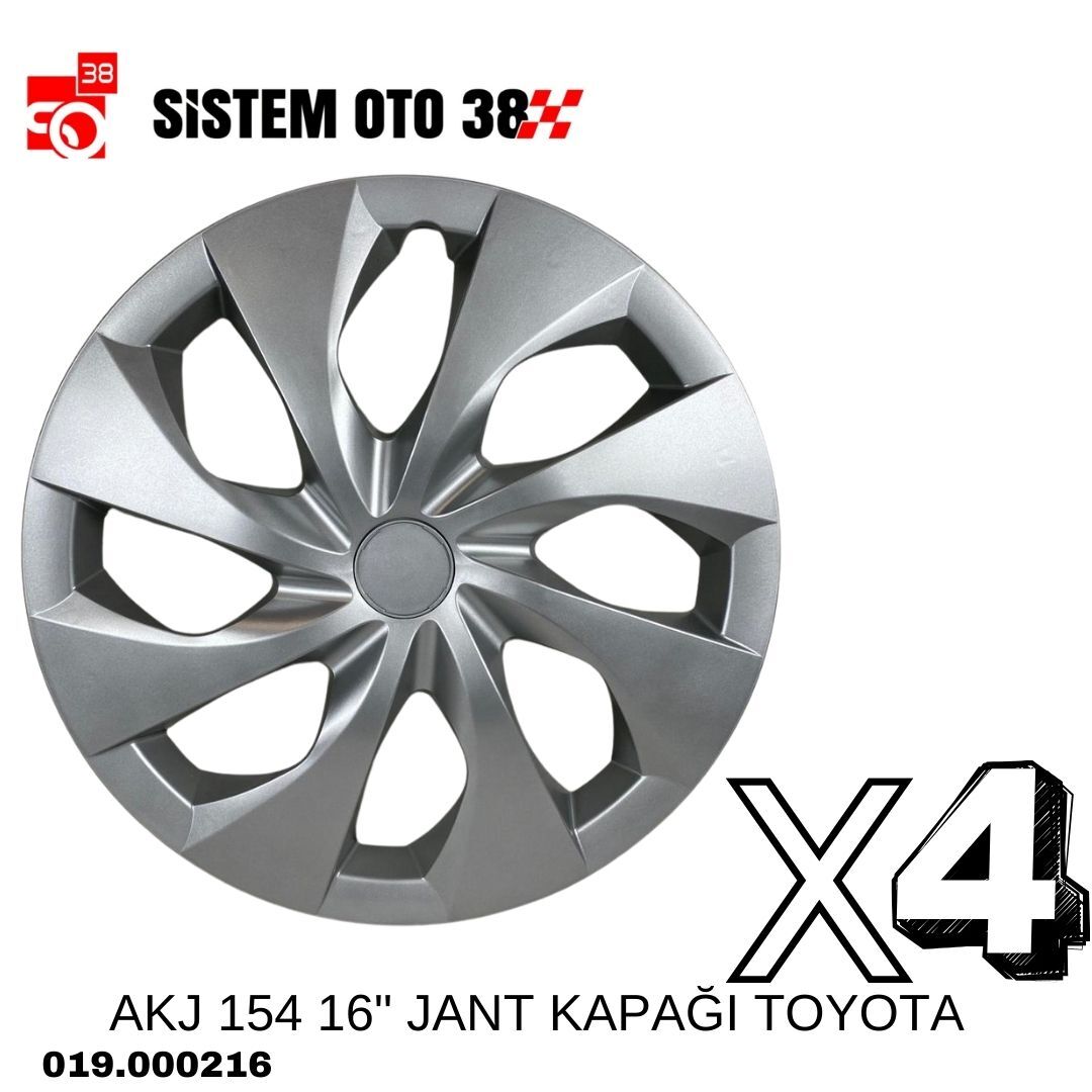 AKJ 154 16'' JANT KAPAĞI TOYOTA | | JANT KAPAKLARI