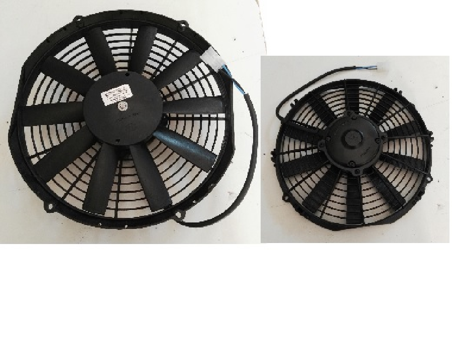 11'' KOMPLE YASSI İNCE EMİCİ AKSİYEL FAN ( 10 KANAT) 5702111120002 12V