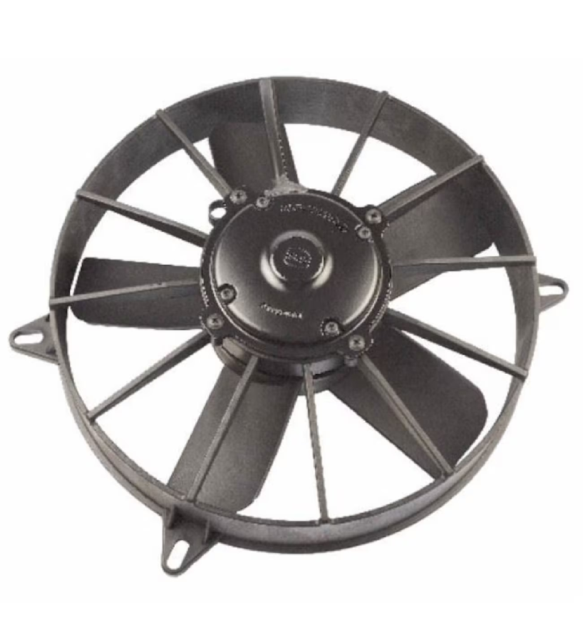 12'' KOMPLE YASSI GENİŞ EMİCİ AKSİYEL FAN( 5 KANAT) 5702312120002 12V