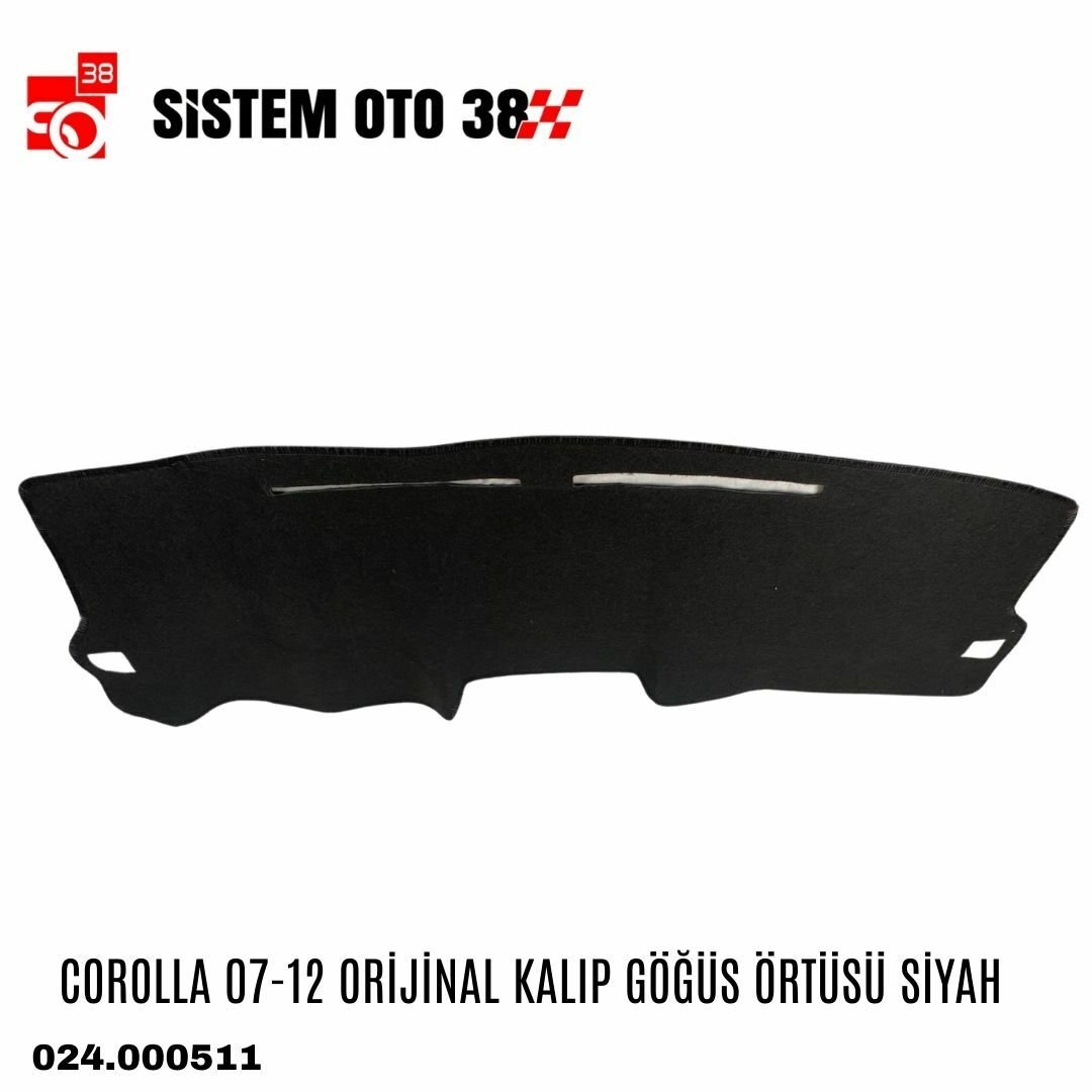COROLLA 07-12 ORİJİNAL KALIP GÖĞÜS ÖRTÜSÜ SİYAH | | KOLTUK KILIF VE MİNDER