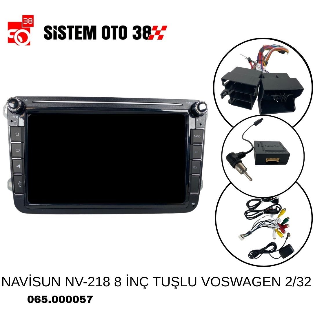 NAVİSUN NV-218 8 İNÇ TUŞLU VOSWAGEN 2/32 | | MULTİMEDYALAR
