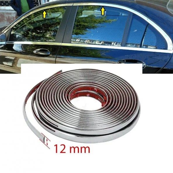 NİKEL ÇITA YAPIŞMA 12MM KROM 100MT. | AUTOMARS