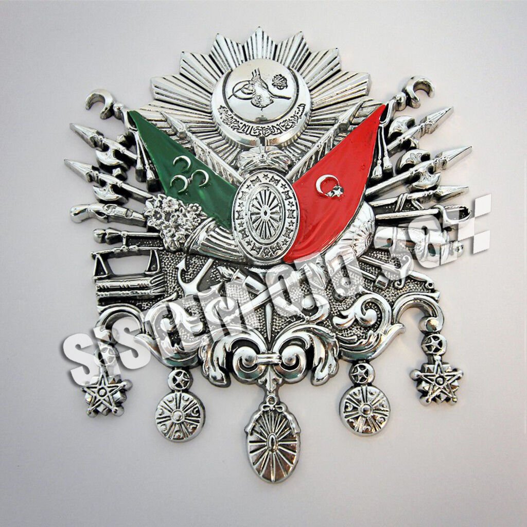 METAL OSMANLI TUĞRASI KROM KÜÇÜK | | ARAÇ İÇİ AKSESUARLAR