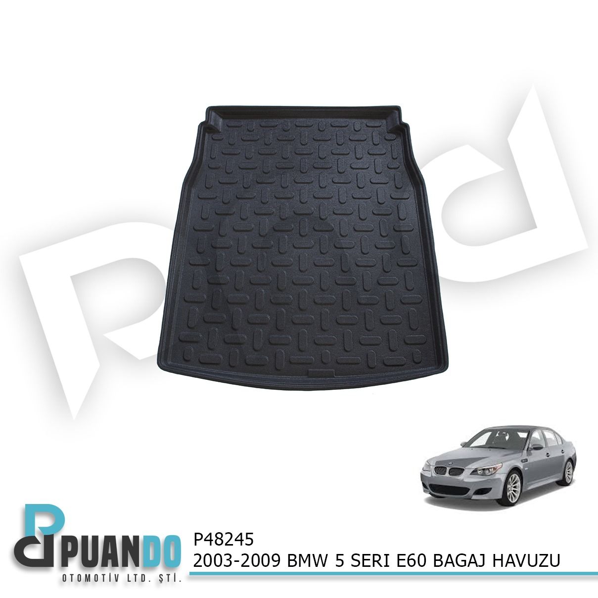 2003-2009 BMW 5 SERI E60 BAGAJ HAVUZU