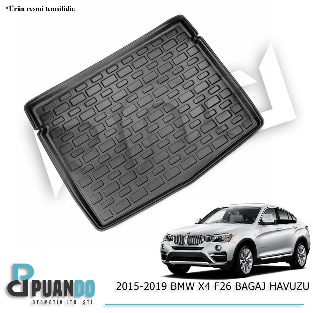 2015-2019 BMW X4 F26 BAGAJ HAVUZU