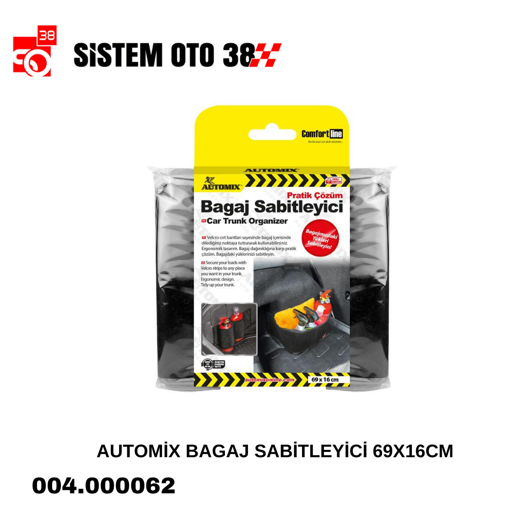 AUTOMİX BAGAJ SABİTLEYİCİ 69X16CM | | ARAÇ İÇİ AKSESUARLAR