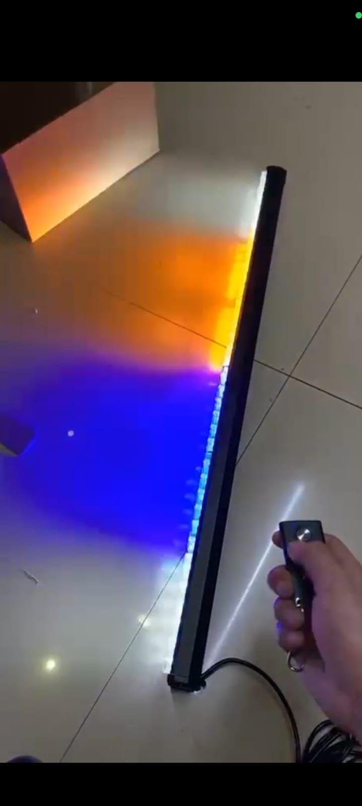 LED BAR UZAKTAN KUMANDALİ MAVİ-BEYAZ-KIRMIZI- 12-24V SARI ÇAKAR | AUTOMARS
