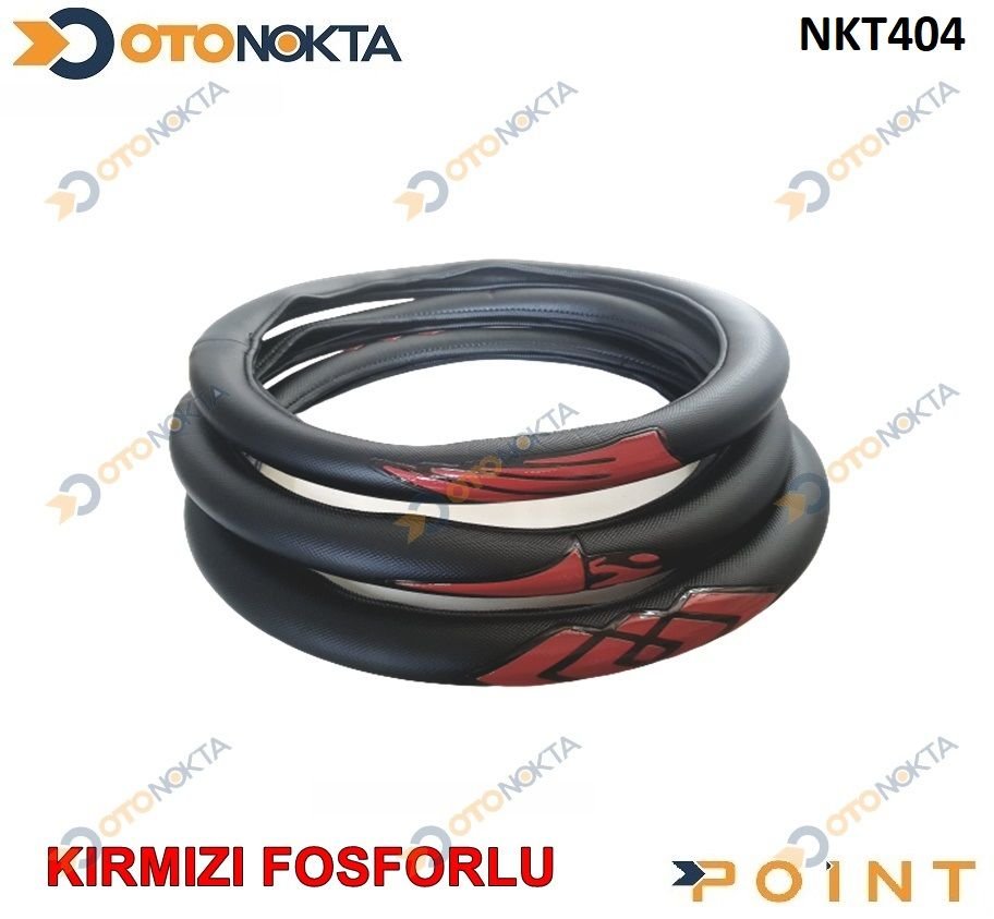 DIREKSIYON KILIFI SIYAH -KIRMIZI FOSFORLU YERLI