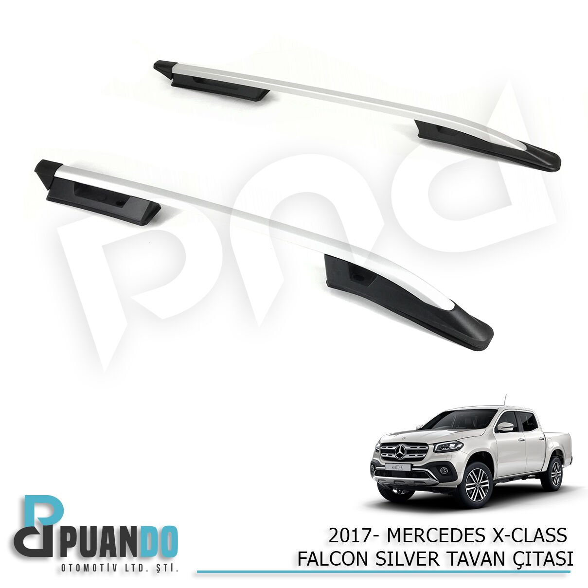 2017- MERCEDES X-CLASS FALCON GRI TAVAN CITASI