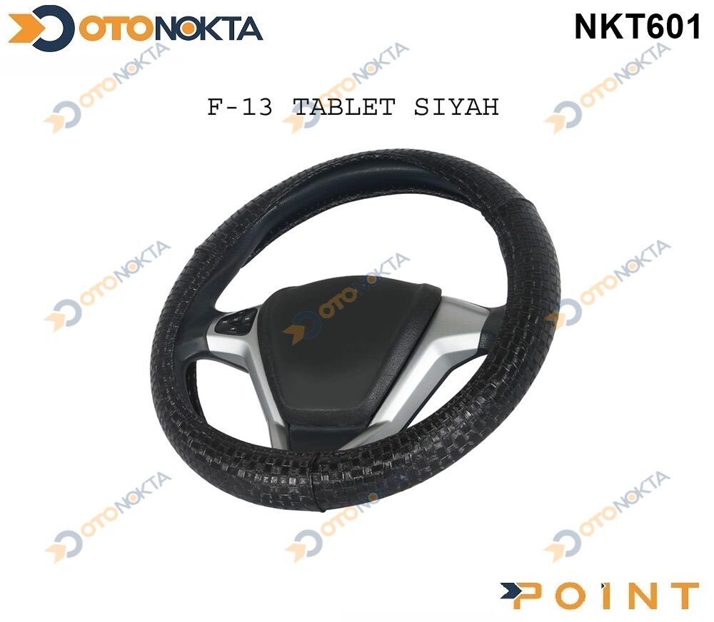 DIREKSIYON KILIFI GECMELI TABLET DESEN SIYAH F-13
