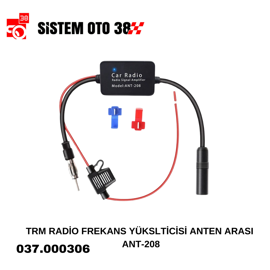 TRM RADİO FREKANS YÜKSLTİCİSİ ANTEN ARASI ANT-208 | | SES MONTAJ EKİPMANLARI