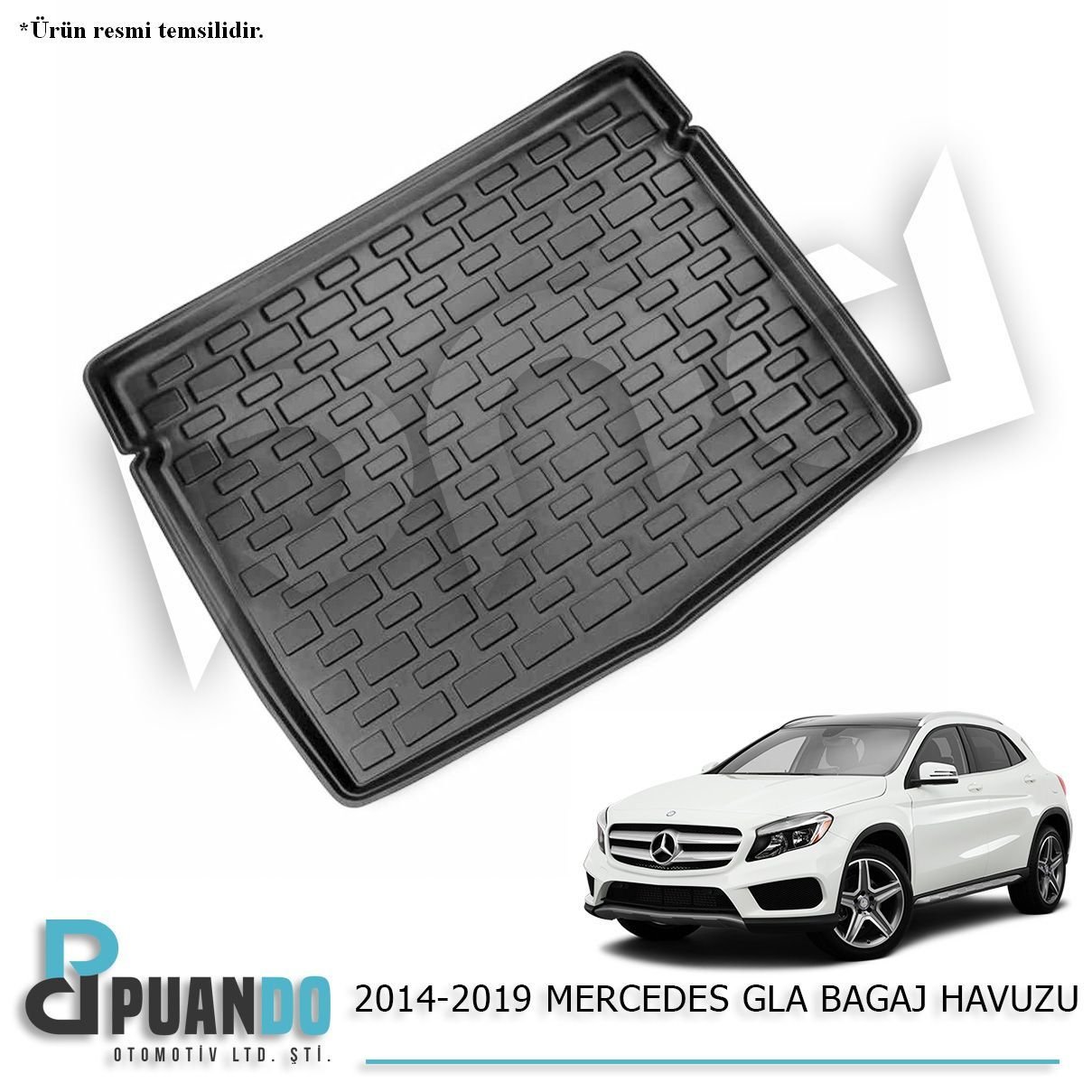 2014-2019 MERCEDES GLA BAGAJ HAVUZU