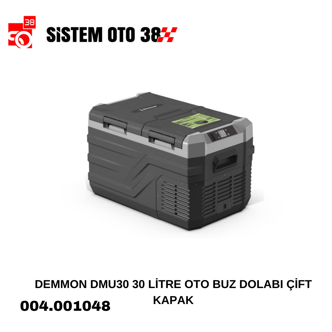 DEMMON DMU30 30 LİTRE OTO BUZ DOLABI ÇİFT KAPAK | | ARAÇ İÇİ AKSESUARLAR