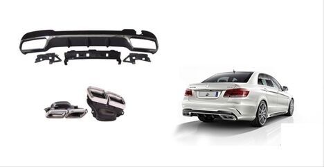 CK-MERCEDES W212 13-16 E63 GRİ EGZ DİFÜZÖR AMG MKY | | TUNING
