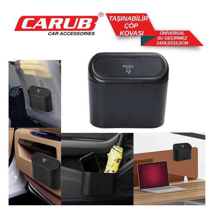 ARAÇ ÇÖP KOVASI PORTATİF ÇOK FONKSİYONLU | CARUB