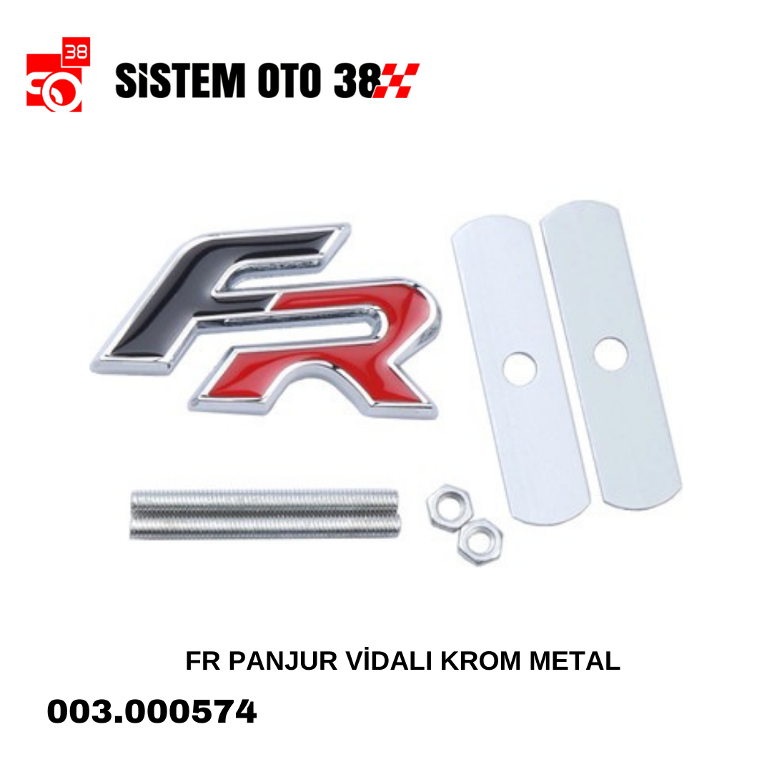 FR PANJUR VİDALI KROM METAL | | ARAÇ DIŞI AKSESUARLAR