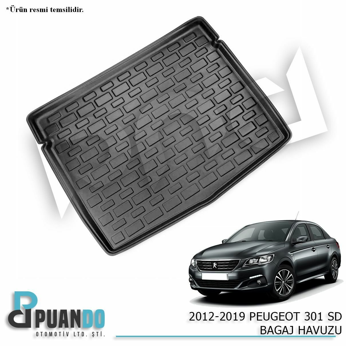 2012-2019 PEUGEOT 301 SD BAGAJ HAVUZU