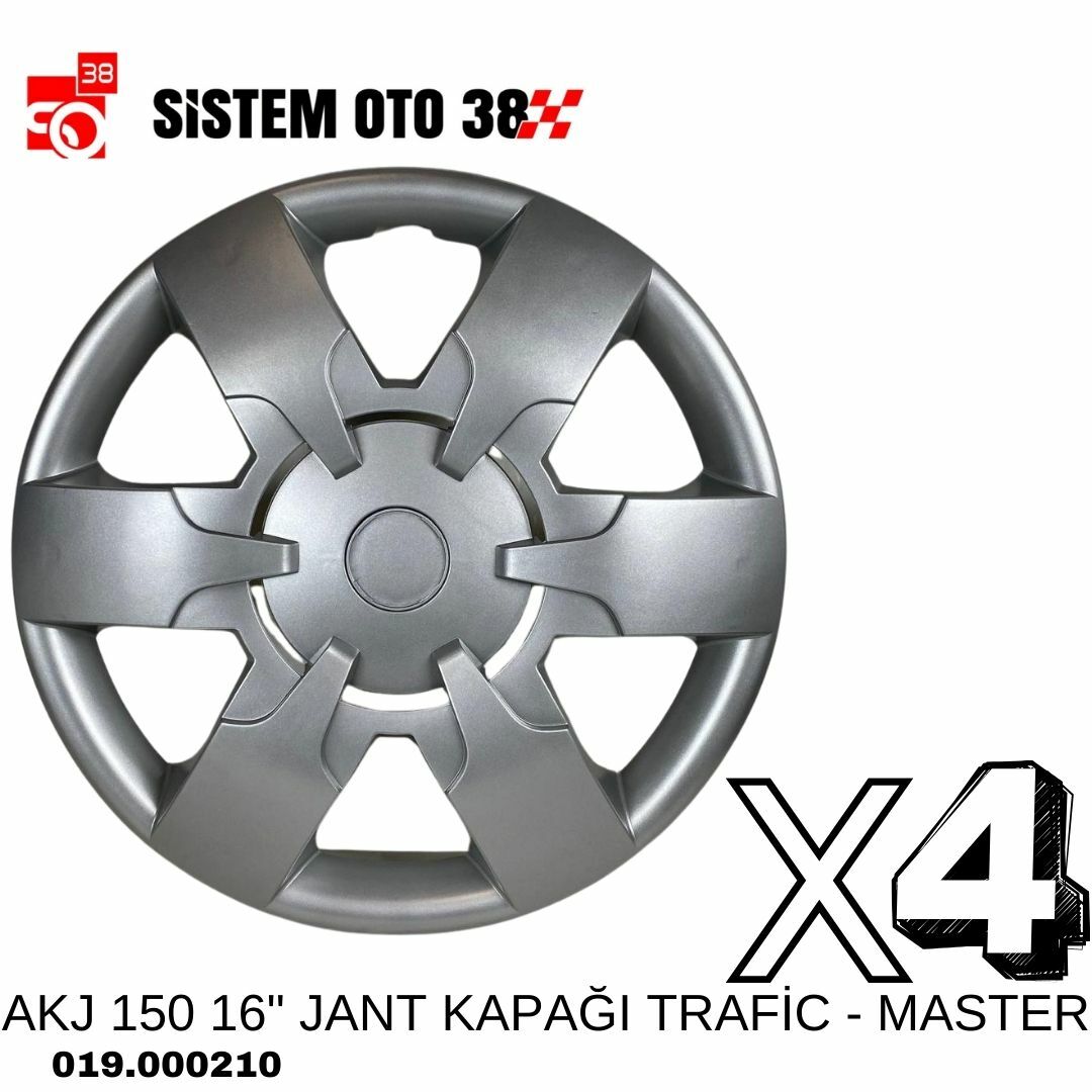 AKJ 150 16'' JANT KAPAĞI TRAFİC - MASTER | | JANT KAPAKLARI