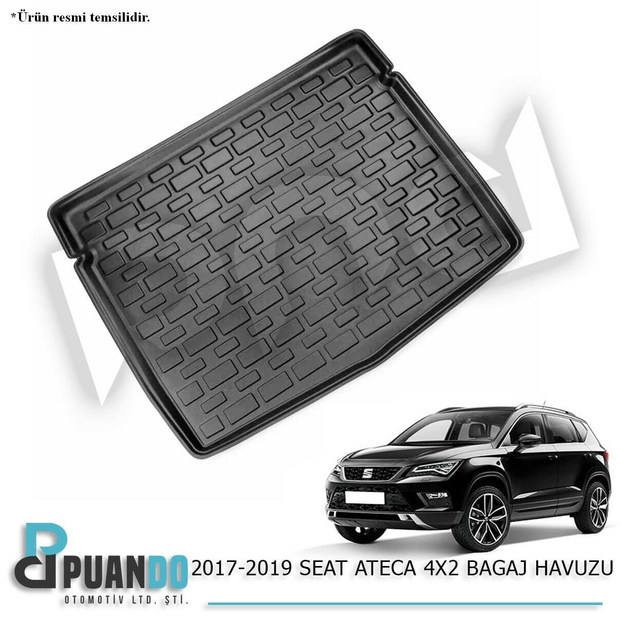 2017-2019 SEAT ATECA 4X2 BAGAJ HAVUZU