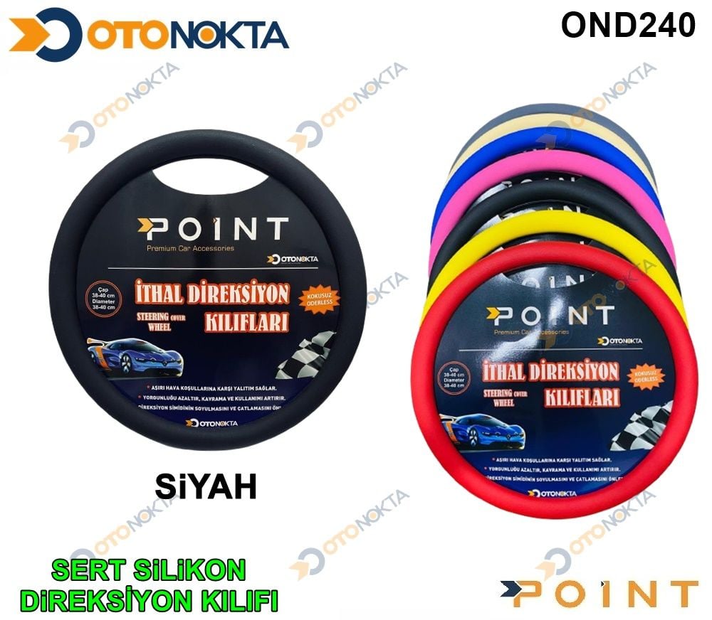 DIREKSIYON KILIFI LUKS KOKUSUZ SERT SILIKON SIYAH