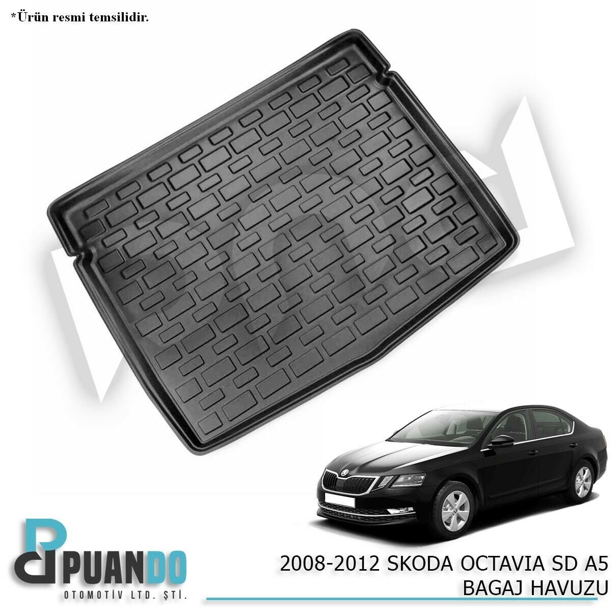 2005-2012 SKODA OCTAVIA SD HB A5 BAGAJ HAVUZU