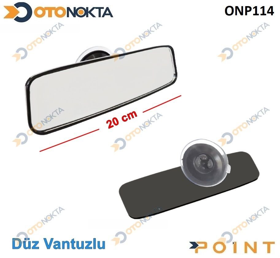 AYNA IC VANTUZLU 20 CM SIYAH ITHAL
