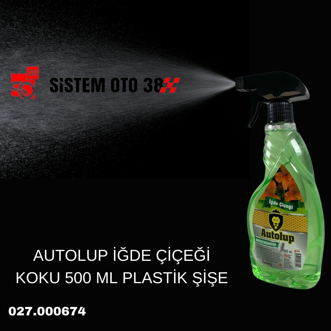 AUTOLUP İĞDE ÇİÇEĞİ KOKU 500 ML PLASTİK ŞİŞE | | KOZMETİK GRUBU