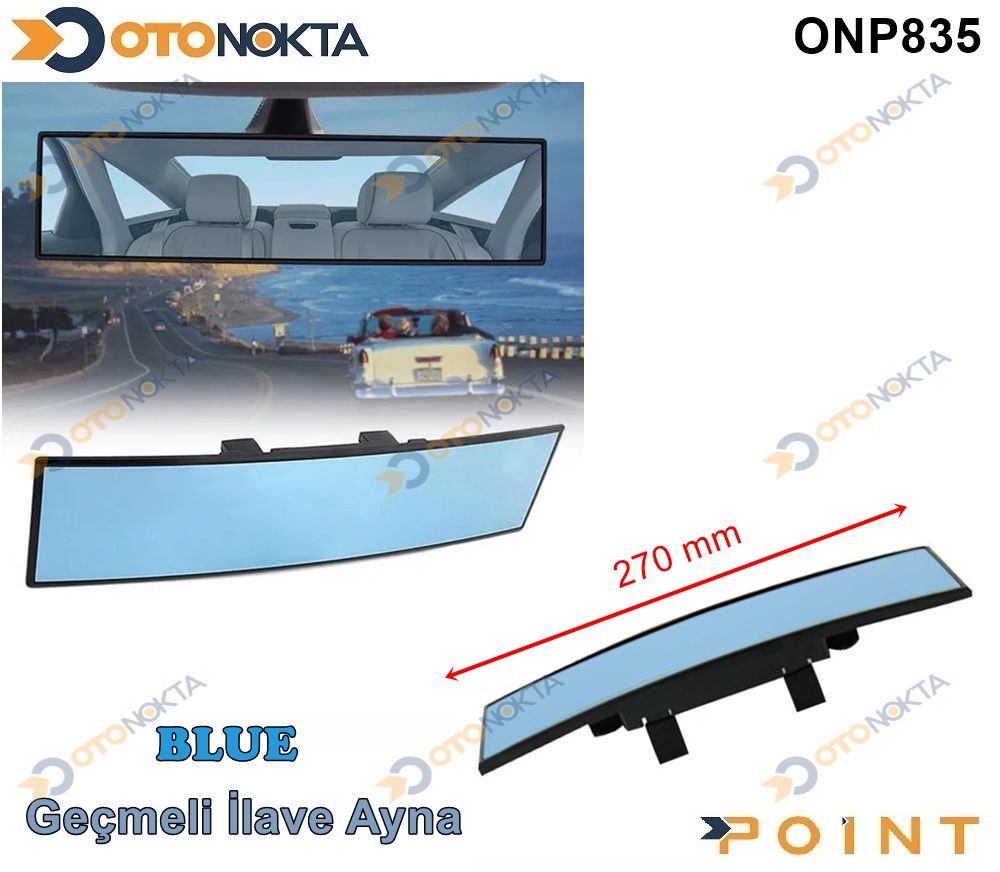 AYNA IC GECMELI TIRNAKLI 270 MM BLUE CAMLI POINT