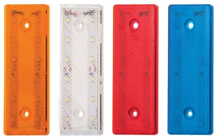 SİDE MARKER LAMBA 12 LEDLİ MAVİ 12V | EMİR